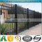 low cost powder coated metal picket fence