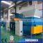 scrap copper wire shredder for sale/plastic waste grabage shredder machine/double shaft shredder