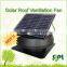 Sunny solar power home ventilator roof air extractor poultry vent kits ventilation fan