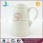 Ceramic material milk jug for house