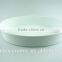 Wholesale White Cheap Oval Ceramic Bakeware With Handles in Stock