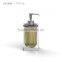 colorful transparent resin funny bathroom accessories double wall lotion dispenser