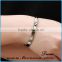 Wholesale New Style Woman Charm Bracelet Jewelry Silver Plated 316L Stainless Steel Gift Simple Design Bangles
