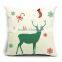 hot sale christmas throw cushion pillow case 40*40cm