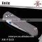 9cr14 Blade titanimum handle combination camping knife