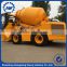 2 cubic meter Diesel Mobile Self loading Concrete Truck Mixer onSale