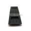 3/4" Shoulder Pad PVC In Black, Black Shoulder Strap Pad for Bag, Plastic PVC Bag Strap Belt Shoulder