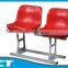Hollow blow moulding stadium chair seat with backs