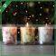 apple aroma beautiful wedding decorative candles scented in glass jar