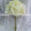 short stem artificial hydrangea flower head wedding backdrop