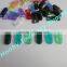 New Arrival Transparency Colors 10mm Cute Suspender Baby Plastic Pacifier Clip