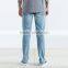 latest design plain light blue mens jeans denim casual wear