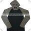 Premium Cotton Poly Blend Plain T Shirt Mens Long Sleeve Raglan Tee ColorBlocked Pullover Hood T-Shirt Wholesale