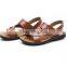 Zm40311b High Quality Real Leather Sandals Men Summer Shoes