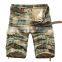 New Arrival 2016 Fashion Plaid Beach Shorts Mens Casual Camo Camouflage Shorts Military Short Pants Male Cargo Overalls