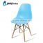 LS-4001 Wholesale price modern cheap design pp chair colored plastic chairs