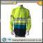 Manufacturer man long sleeve safety 3M5510 segmented reflective tape security polo shirt