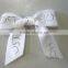 Top level best selling nylon ribbon bow with elastic loop