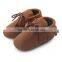 B22232A Best sellers Baby Toddler stylish tassel Lace-up Toddler shoes