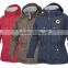 Waterproof Winter Quilted Riding Jacket with multi pocket