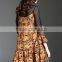 new ladies fashion dress 2017 design floral print dress