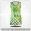 sublimated custom colorfull netball dress