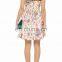 Summer Women's fashion Sexy Floral-print taffeta mini dress 2016