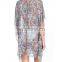 C69 Custom Floral Print Cover-Up Beach Wear Caftan