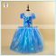 Quality Cinderella Movie Kids Cosplay Party Costumes HPC-3084