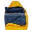 orange winter mummy sleeping bag