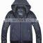 2015 last fashion quilted movable hood baseball jacket leather sleeves