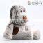 Soft Fabric Cute Dog Plush Toy, mascot stuffed dog