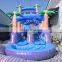 Aier giant inflatable water slide, large 2 lanes inflatable water slide