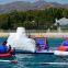 Large shaped floater game toy custom color Inflatable Water Saturn