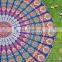 Indian Tapestries Hippie Mandala Round Bohemian Hippie Beach Throw Handmade Beach throw Table Cover Wall Hanging Picnic Yoga Mat