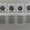 custom private satin ribbon cotton garment wash label care label silk printing label tag