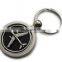 Shenzhen arts and crafts custom round keychain