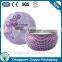  China sales the empty round metal black candle tin