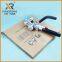 Stainless steel packaging band for hoses