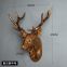 restoring ancient ways creative simulation animal deer head wall hanging decoration style indoor resin crafts decoration home decor