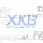 Replace alpsTS-2030-x XKB brand  light touch 2*3 tact switch