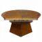 Rust Fire Bol Corten Steel Wood Burning Fire Pit With Base