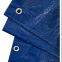 Blue Plastic Tarp Waterproof Tarpaulin Flame Resistant