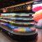 supermarket freezer luxury beverage display showcase
