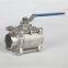 Two Pieces Stainless Steel Welding Ball Valve