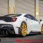 Carbon fiber Body Kit Bumper Side Skirt Spolier for Ferrari 458 Vorsteiner