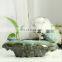 Creative design home use ceramic auto electricity pet water dispenser dog automatic water bowl