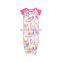 Short Sleeve Summer Newborn Baby Sleepy Floral Gown  Sleepwear Sleeping Bags