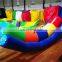 Factory price high quality colorful inflatable single line seesaw/inflatable floating water toys