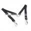 Double-headed luminous double big dog nylon leash for two dogs